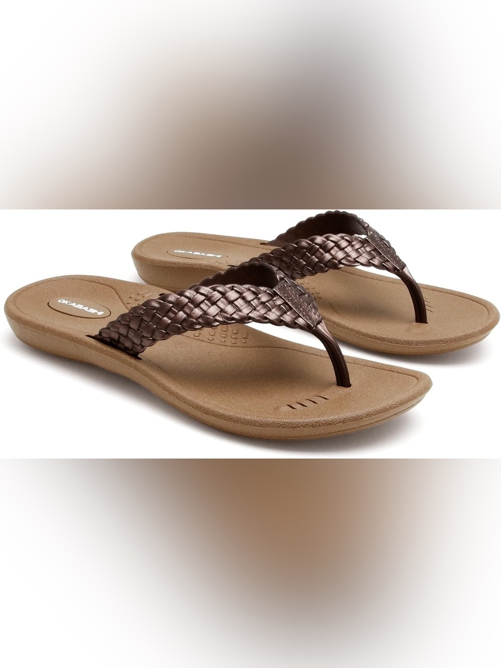 Okabashi Baha women’s sandals , sz : large ( 8-8.5 )